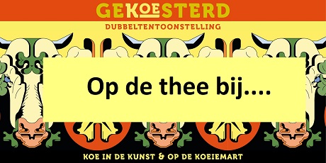 Elke zondagmiddag in maart: OP DE THEE BIJ....